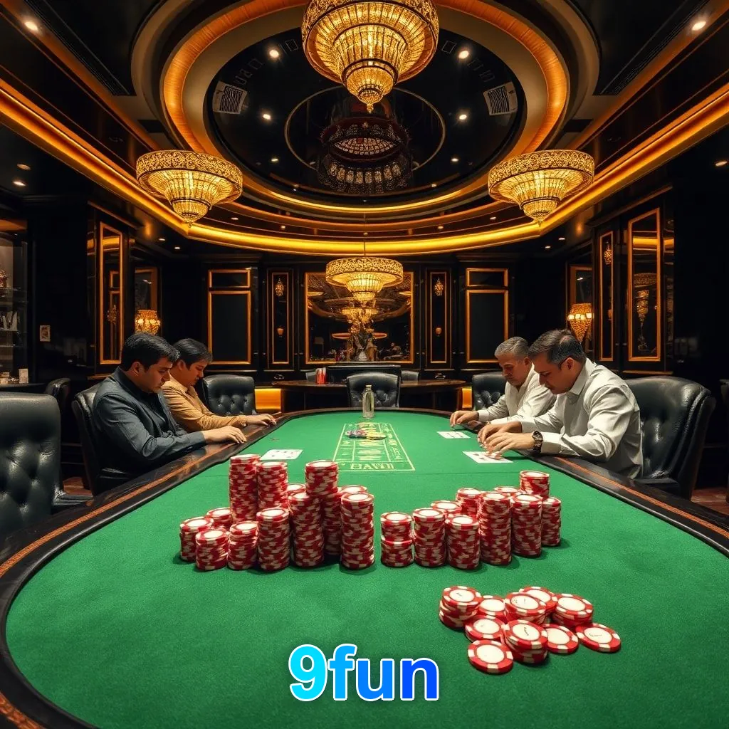 Variedade de slots 9fun